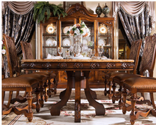 Load image into Gallery viewer, "Arna Royal Victorian Collection" Luxury Plus Furniture - Exquisite European French Dining Table &amp; Chairs x8
