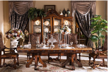 Load image into Gallery viewer, "Arna Royal Victorian Collection" Luxury Plus Furniture - Exquisite European French Dining Table &amp; Chairs x8

