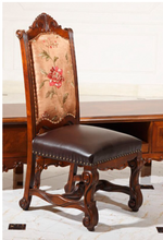Load image into Gallery viewer, "Arna Royal Victorian Collection" Luxury Plus Furniture - Exquisite Round Dining Table 1.35m &amp; Chairs x6
