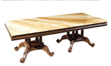 Load image into Gallery viewer, "Arna Royal Victorian Collection" Luxury Plus Furniture - Exquisite Classical Dining Table &amp; Chairs Marble
