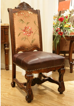 Load image into Gallery viewer, "Arna Royal Victorian Collection" Luxury Plus Furniture - Exquisite Classical Dining Table &amp; Chairs Marble

