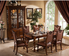 Load image into Gallery viewer, "Arna Royal Victorian Collection" Luxury Plus Furniture - Exquisite Antique Dining Table &amp; Chairs x6 Marble
