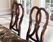 Load image into Gallery viewer, "Arna Royal Victorian Collection" Luxury Plus Furniture - Exquisite Royal Antique Dining Table &amp; Chairs x6 Marble
