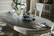 Load image into Gallery viewer, "Arna Royal Victorian Collection" Luxury Plus Furniture - Exquisite Dining Table &amp; Chairs x6
