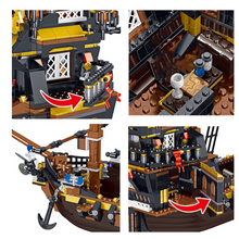 Load image into Gallery viewer, Architecture Series Building Blocks - Ship Pirate Model - The Eternity Pirates Ships Boat
