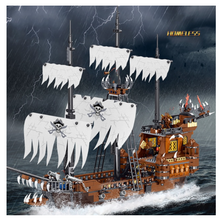Load image into Gallery viewer, Architecture Series Building Blocks - Ship Pirate Model - The Eternity Pirates Ships Boat
