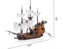 Load image into Gallery viewer, Architecture Series Building Blocks - Ship Pirate Model - The Eternity Pirates Ships Boat
