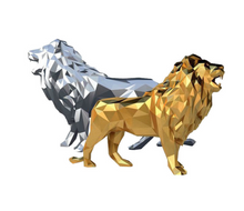 Load image into Gallery viewer, "Arna Lisa" Resin 78*30*56cm Geometric Lion Sculpture Ornament - High Quality
