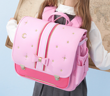 Load image into Gallery viewer, "Arna's Designer School Bags" New Lighten Up Primary Large-capacity Waterproof Bag
