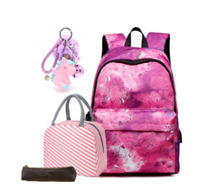 Load image into Gallery viewer, "Arna's Designer School Bags" New Girls Bag Set - Many colours and styles
