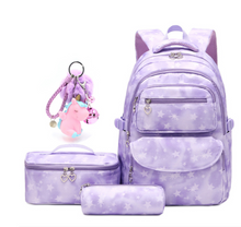 Load image into Gallery viewer, "Arna's Designer School Bags" New Girls Bag Set - Many colours and styles
