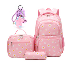 Load image into Gallery viewer, "Arna's Designer School Bags" New Girls Bag Set - Many colours and styles
