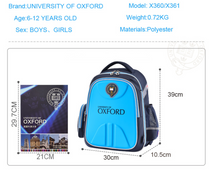 Load image into Gallery viewer, "Arna's Designer School Bags" New High Quality OXFORD Orthopedic School Bag
