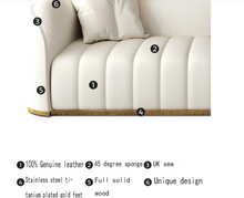 Load image into Gallery viewer, "Arna Royal LUXURY Collection" Luxury Plus Furniture - Sleek &amp; Stylish Modern 3 Piece Lounge Suite
