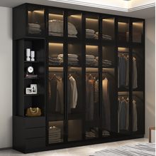 Load image into Gallery viewer, "Arna Royal LUXURY Collection" Luxury Plus Furniture - Exquisite Wardrobe Dark
