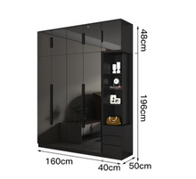 Load image into Gallery viewer, "Arna Royal LUXURY Collection" Luxury Plus Furniture - Exquisite Wardrobe Dark
