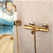 Load image into Gallery viewer, "Arna" Collection - Modern Rainfall Shower Head Set
