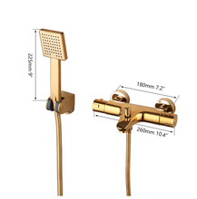 Load image into Gallery viewer, "Arna" Collection - Modern Rainfall Shower Head Set
