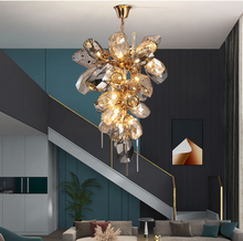 Load image into Gallery viewer, "Arna's Luxury  Collection" Chandelier 80cm x 135cm Luxury Blown Glass
