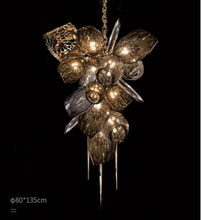 Load image into Gallery viewer, "Arna's Luxury  Collection" Chandelier 80cm x 135cm Luxury Blown Glass
