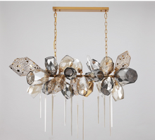 Load image into Gallery viewer, "Arna's Luxury  Collection" Chandelier 100cm x 43cm Luxury Blown Glass

