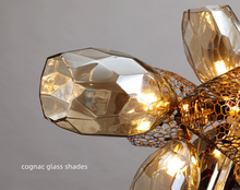 Load image into Gallery viewer, "Arna's Luxury  Collection" Chandelier 120cm x 43cm Luxury Blown Glass
