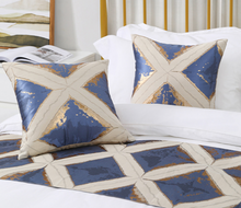 Load image into Gallery viewer, "Arna Royal LUXURY Collection" Hotel Quality Bed Runner/Scarf &amp; 2 Cushion Covers
