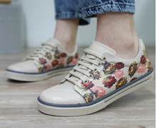 Load image into Gallery viewer, Digital Print Colourful Patterned Women's Sports Shoes
