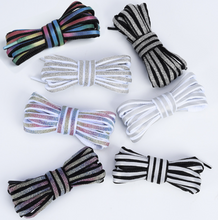 Load image into Gallery viewer, Trendy Fluorescent Reflective Shoe Laces - Many Colours/Sizes - NEW ARRIVAL
