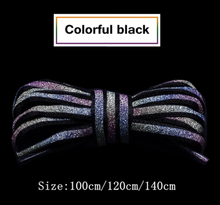 Load image into Gallery viewer, Trendy Fluorescent Reflective Shoe Laces - Many Colours/Sizes - NEW ARRIVAL
