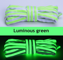 Load image into Gallery viewer, Trendy Fluorescent Reflective Shoe Laces - Many Colours/Sizes - NEW ARRIVAL
