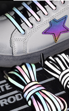 Load image into Gallery viewer, Trendy Fluorescent Reflective Shoe Laces - Many Colours/Sizes - NEW ARRIVAL
