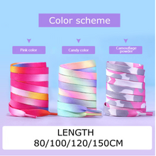 Load image into Gallery viewer, Colourful Rainbow Shoe Laces - Many Colours/Sizes - NEW ARRIVAL
