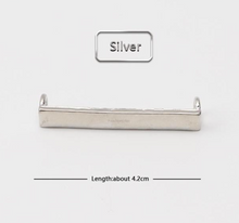 Load image into Gallery viewer, Gold &amp; Silver Metal Buckle Charms for Shoe Laces  - NEW ARRIVAL
