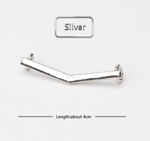 Load image into Gallery viewer, Gold &amp; Silver Metal Buckle Charms for Shoe Laces  - NEW ARRIVAL
