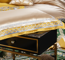 Load image into Gallery viewer, "Arna Lisa" Royal Collection -  Luxury Vintage Brocade Jacquard Egyptian Cotton Lion Embroidered - King 12 Piece
