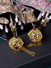 Load image into Gallery viewer, "Arna Collection" Designer Exquisite Umbrella Floral Design Compact - Highest Quality
