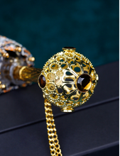 Load image into Gallery viewer, "Arna Collection" Designer Exquisite Umbrella Floral Design Compact - Highest Quality
