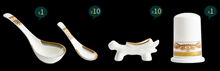 Load image into Gallery viewer, "Arna Lisa" Royal Collection - Luxury 60 Piece Ceramic Dinnerware
