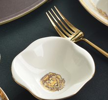 Load image into Gallery viewer, "Arna Lisa" Royal Collection - Luxury 60 Piece Ceramic Dinnerware
