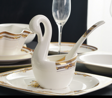 Load image into Gallery viewer, "Arna Lisa" Royal Collection - Luxury 60 Piece Ceramic Dinnerware
