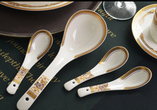 Load image into Gallery viewer, "Arna Lisa" Royal Collection - Luxury 60 Piece Ceramic Dinnerware

