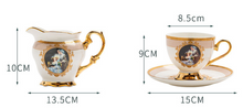 Load image into Gallery viewer, "Arna Lisa" Royal Collection - Luxury Bone China Tea/Coffee Set - Gift Boxed
