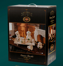 Load image into Gallery viewer, "Arna Lisa" Royal Collection - Luxury Bone China Tea/Coffee Set - Gift Boxed
