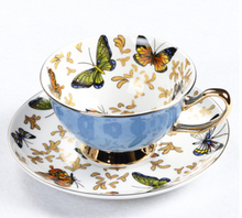 Load image into Gallery viewer, "Arna Lisa" Royal Collection - Luxury Britsh Bone China 6 Cups &amp; Saucers - Many Designs
