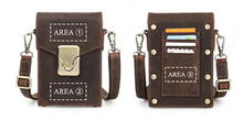Load image into Gallery viewer, "Legend Collection" - New Men's Genuine Leather Cross Body Horse/Cowhide FREE ENGRAVING PERSONALISE
