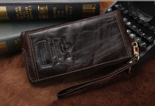 Load image into Gallery viewer, "Legend Collection" - New Men's Genuine Leather Wallet Horse/Cowhide FREE ENGRAVING PERSONALISE
