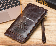 Load image into Gallery viewer, "Legend Collection" - New Men's Genuine Leather Wallet Horse/Cowhide FREE ENGRAVING PERSONALISE

