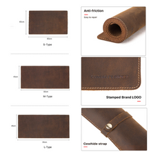 Load image into Gallery viewer, "Legend Collection" - New Men's Genuine Leather Business Desk/Computer Mat Cowhide FREE ENGRAVING PERSONALISE
