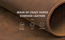 Load image into Gallery viewer, "Legend Collection" - New Men's Genuine Leather Business Desk/Computer Mat Cowhide FREE ENGRAVING PERSONALISE
